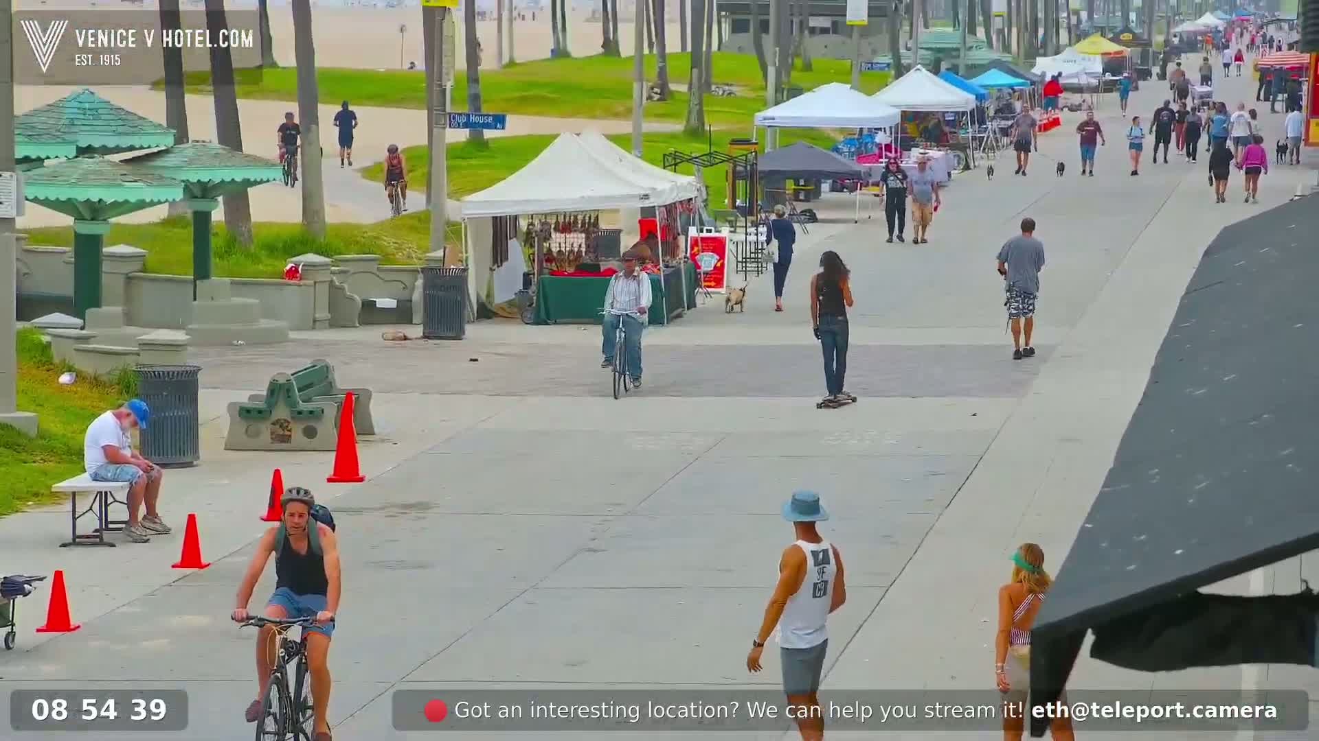 Venice Beach Live Cam - Los Angeles, California, USA