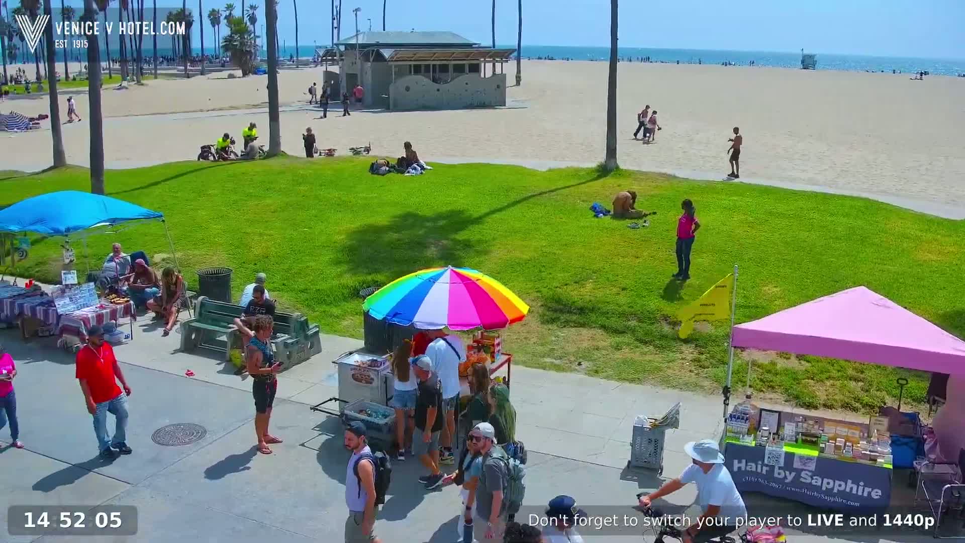 Venice Beach Live Cam - Los Angeles, California, USA