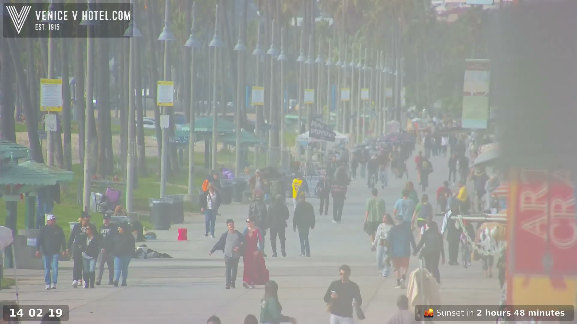 Venice Beach Live Cam - Los Angeles, California, USA