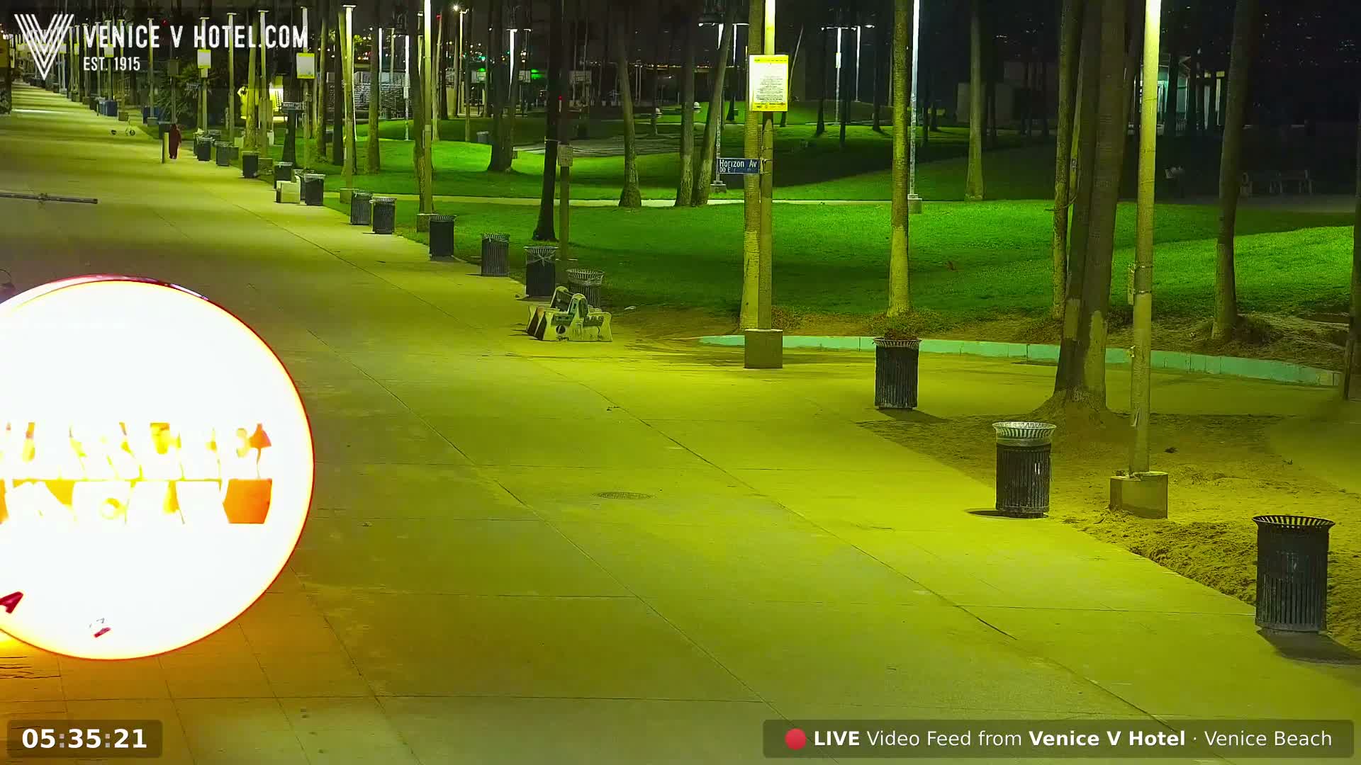 Venice Beach Live Cam - Los Angeles, California, USA