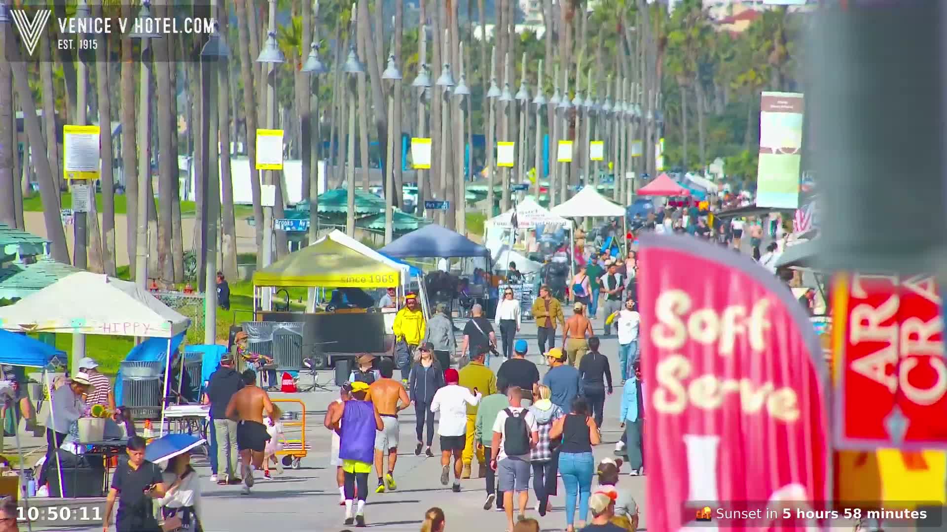Venice Beach Live Cam - Los Angeles, California, USA