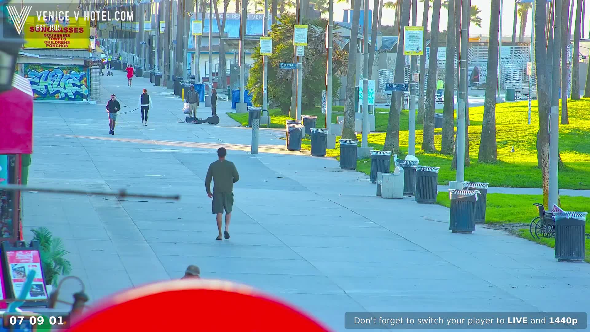 Venice Beach Live Cam - Los Angeles, California, USA