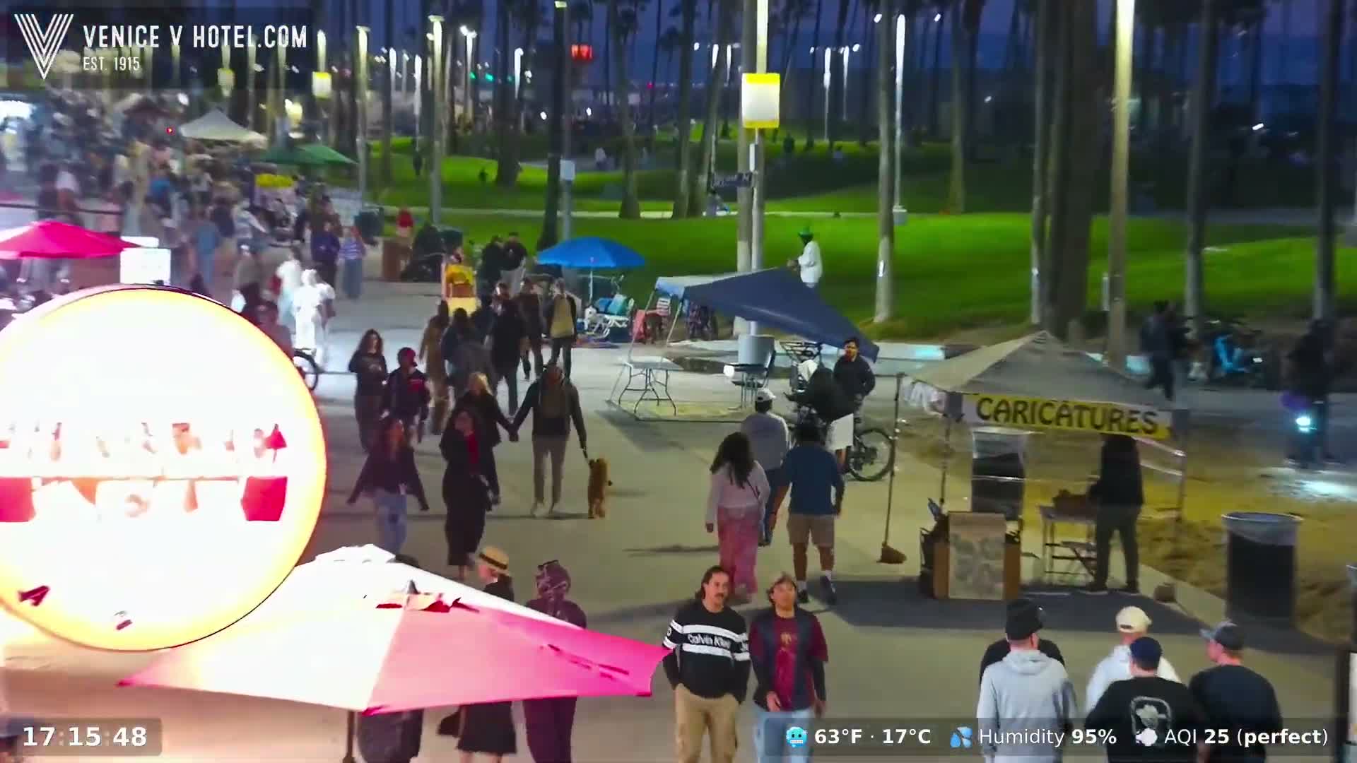 Venice Beach Live Cam - Los Angeles, California, USA