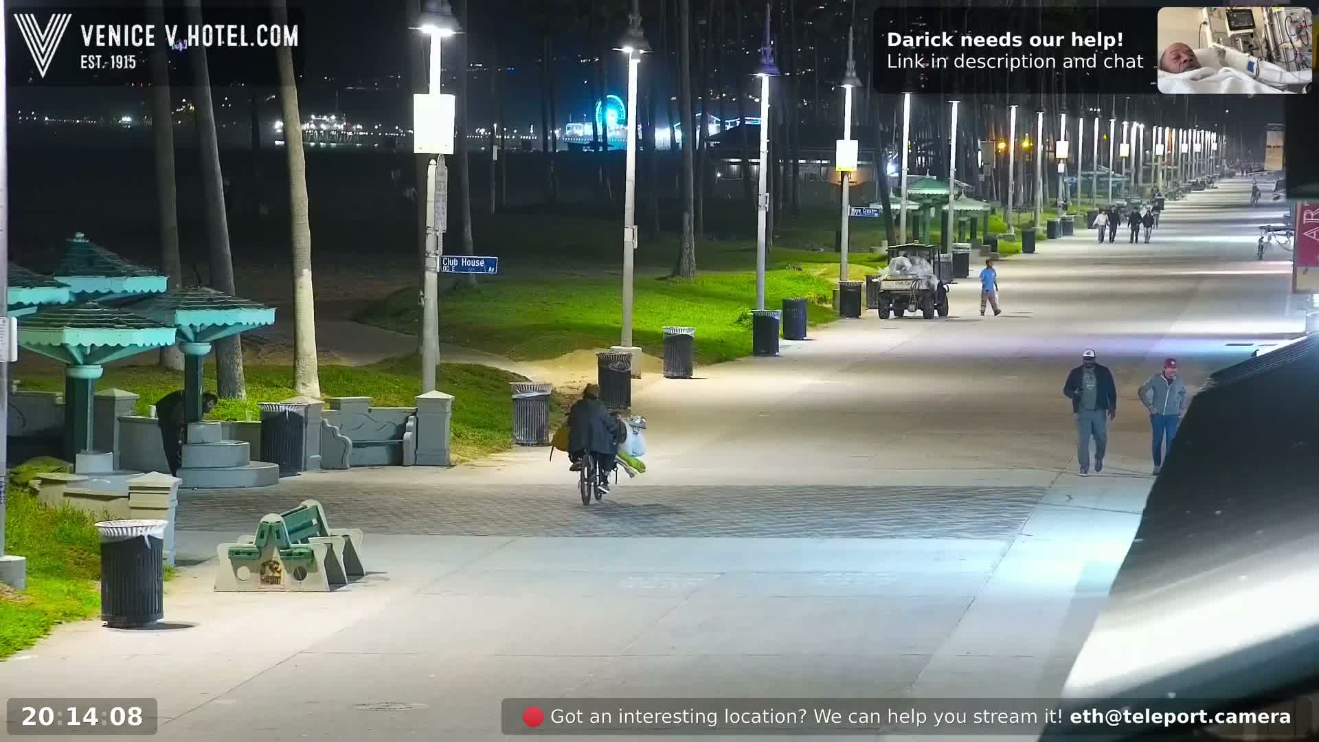 Venice Beach Live Cam - Los Angeles, California, USA