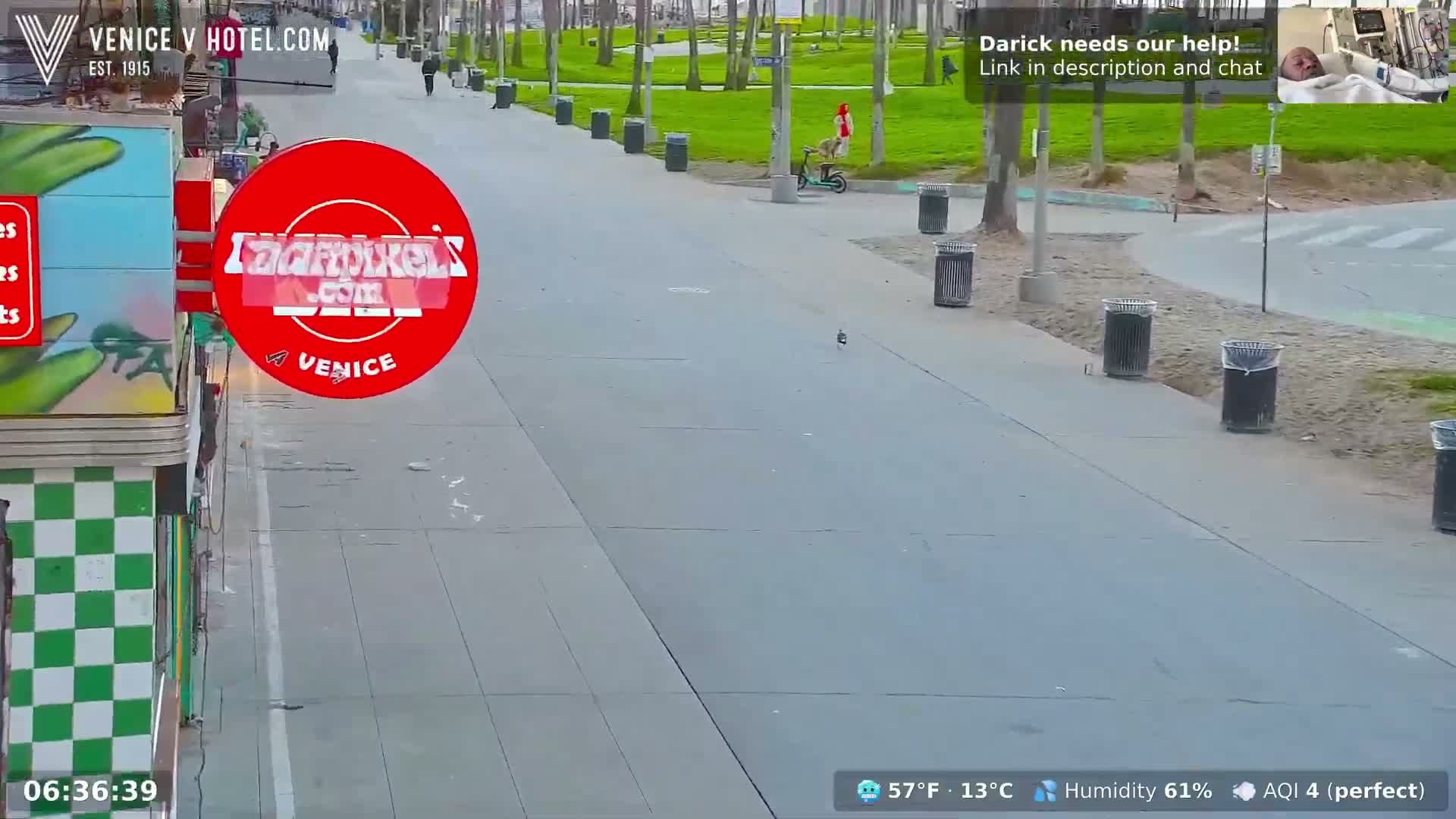 Venice Beach Live Cam - Los Angeles, California, USA