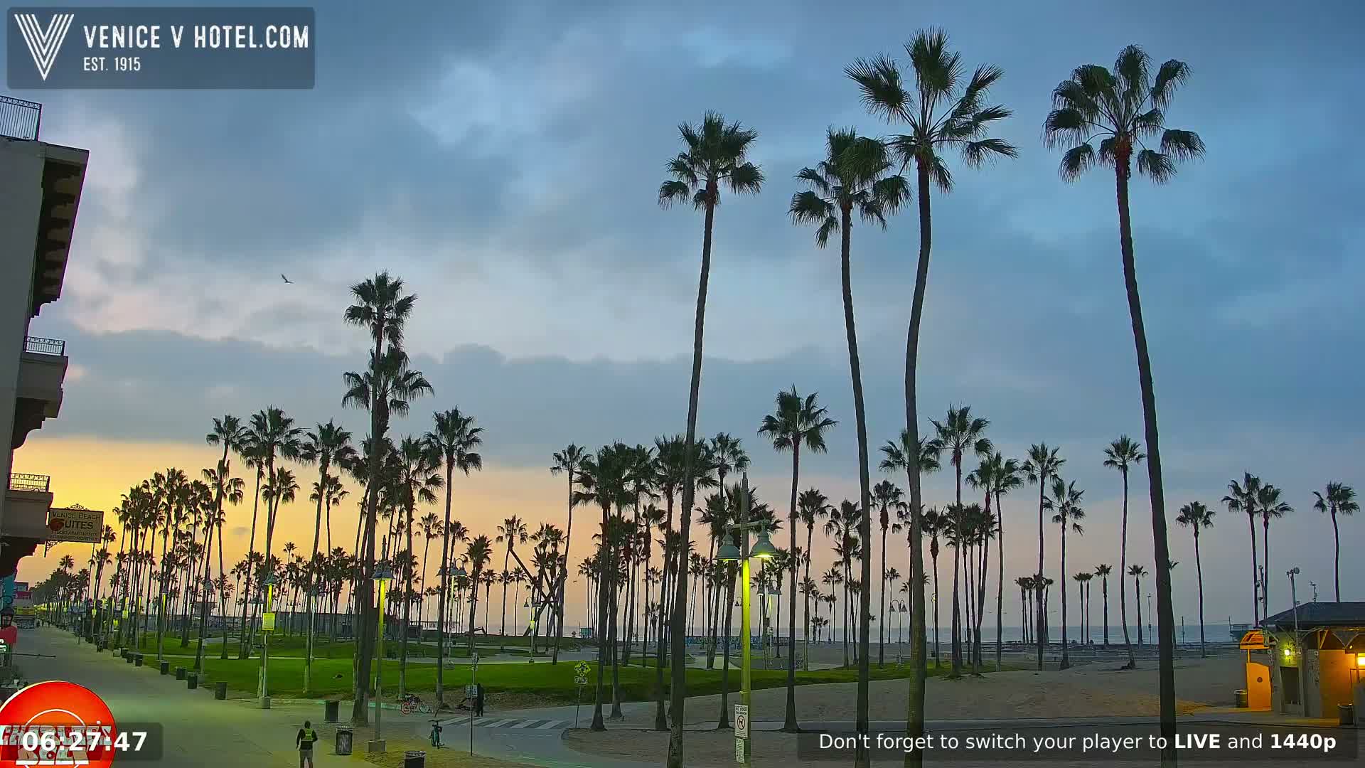 Venice Beach Live Cam - Los Angeles, California, USA