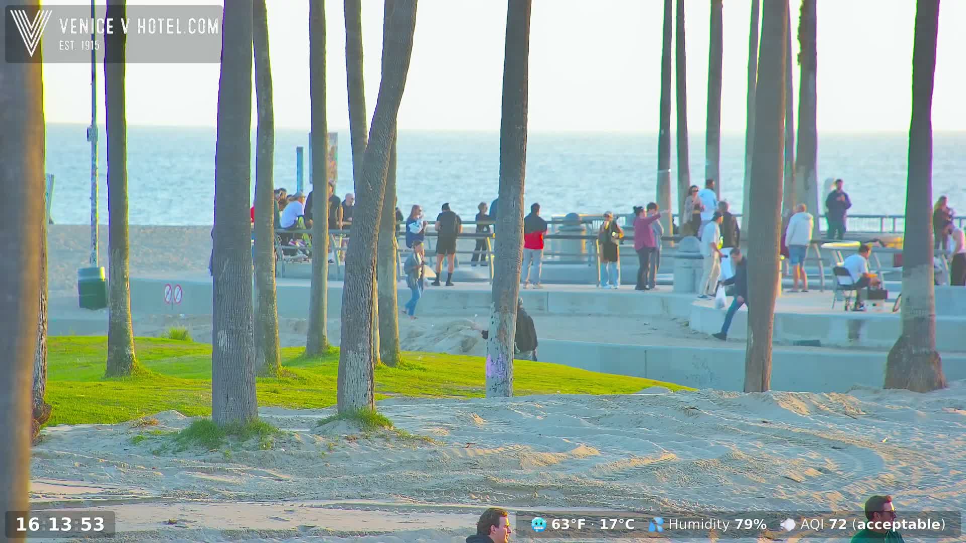 Venice Beach Live Cam - Los Angeles, California, USA