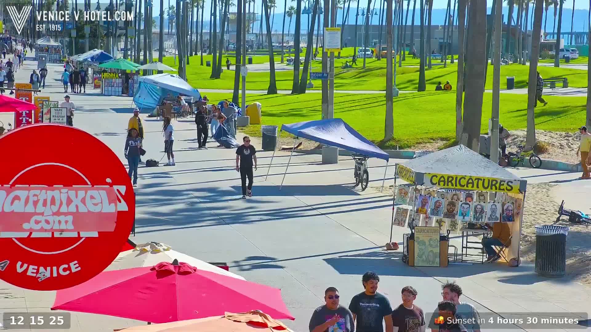 Venice Beach Live Cam - Los Angeles, California, USA