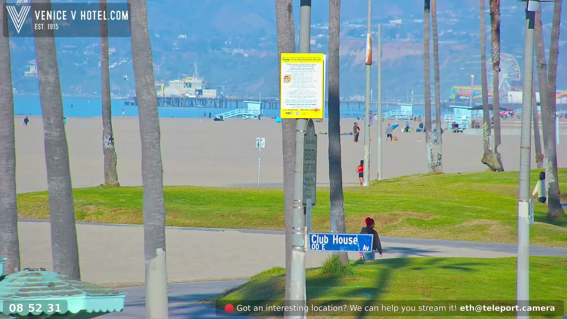 Venice Beach Live Cam - Los Angeles, California, USA
