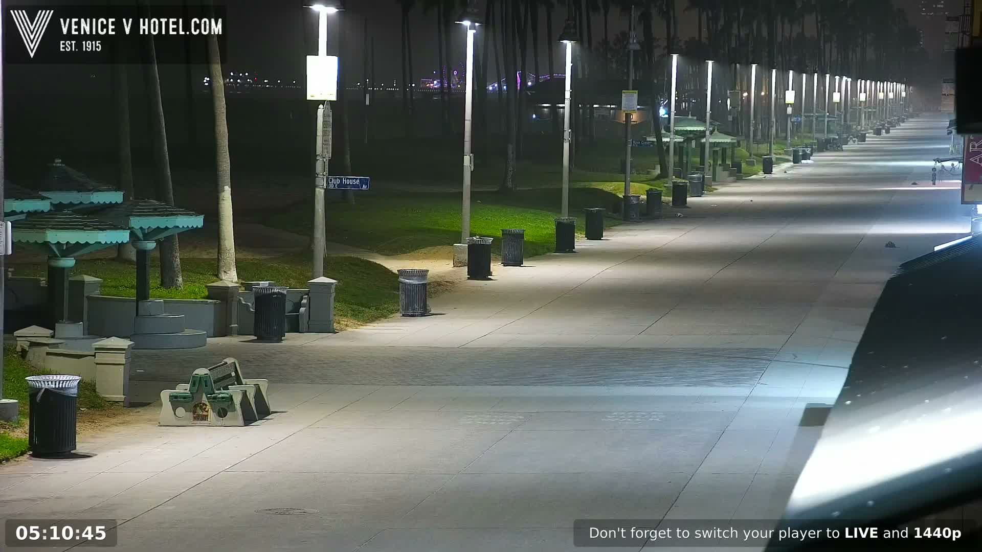 Venice Beach Live Cam - Los Angeles, California, USA