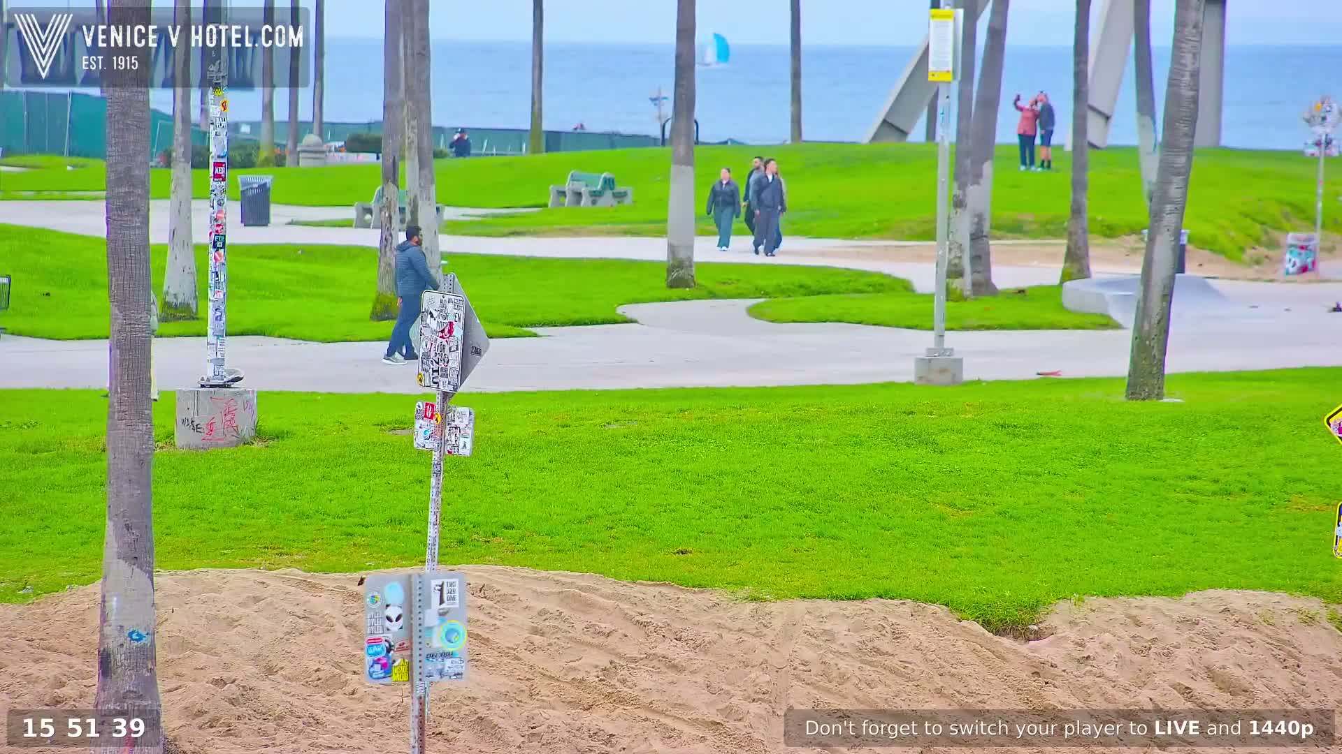 Venice Beach Live Cam - Los Angeles, California, USA