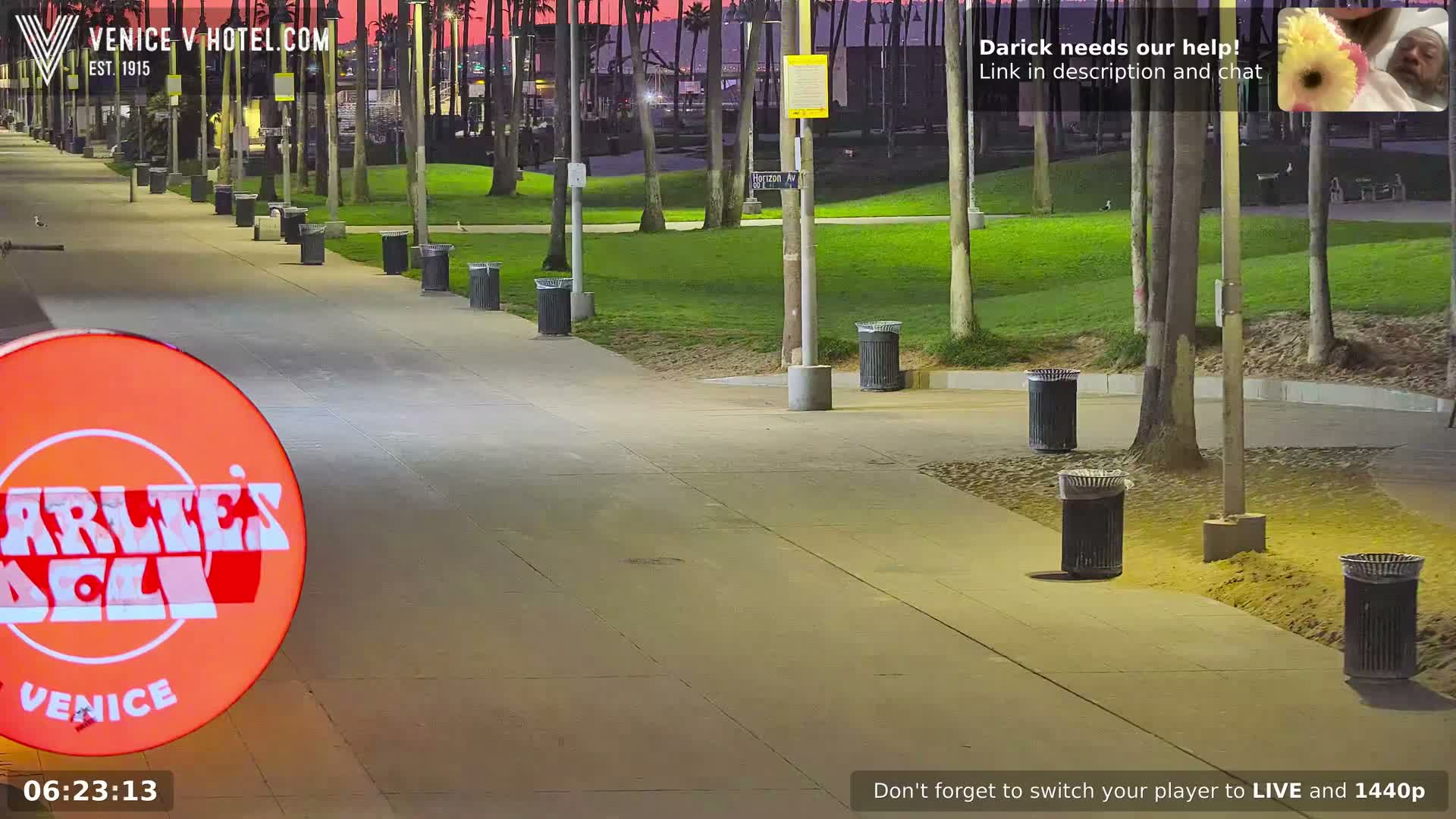 Venice Beach Live Cam - Los Angeles, California, USA