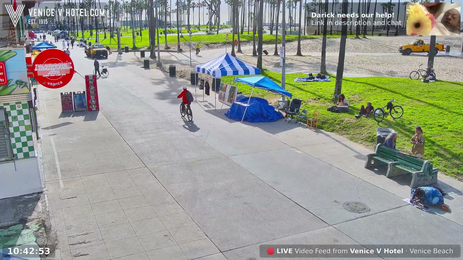 Venice Beach Live Cam - Los Angeles, California, USA