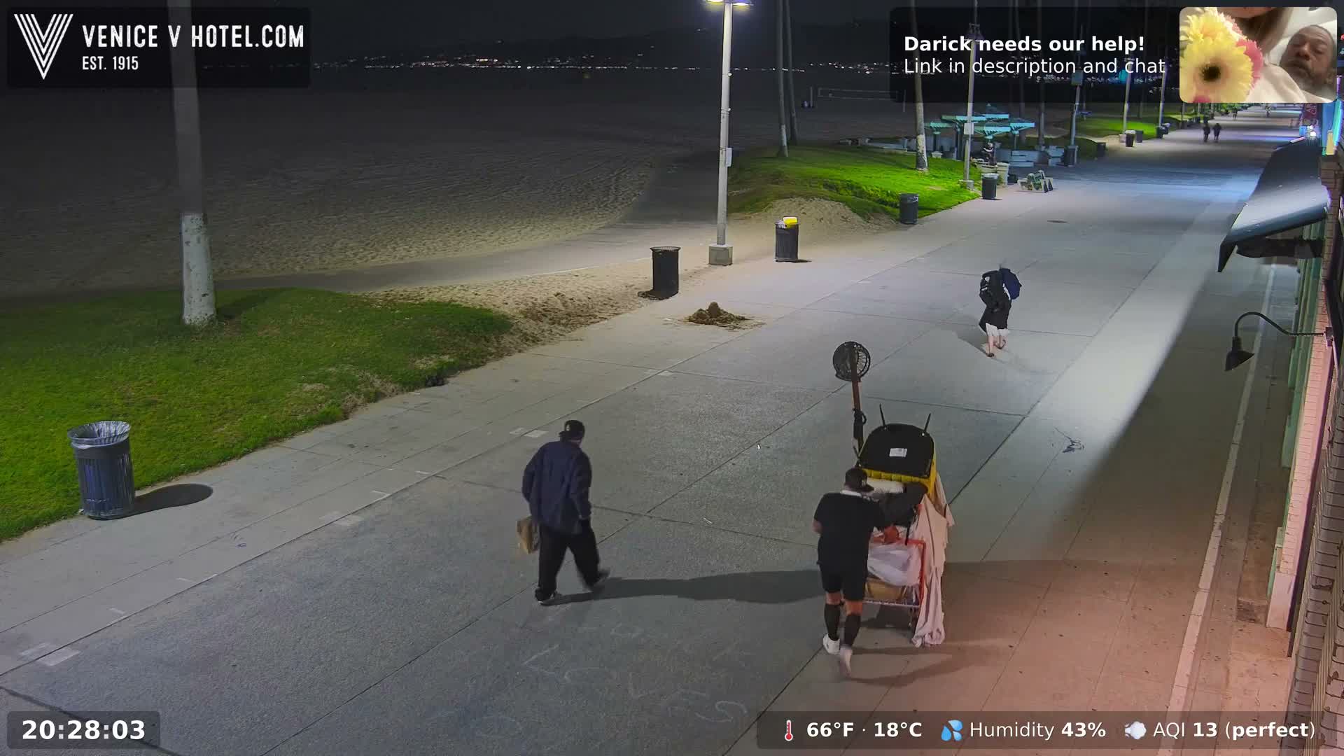 Venice Beach Live Cam - Los Angeles, California, USA