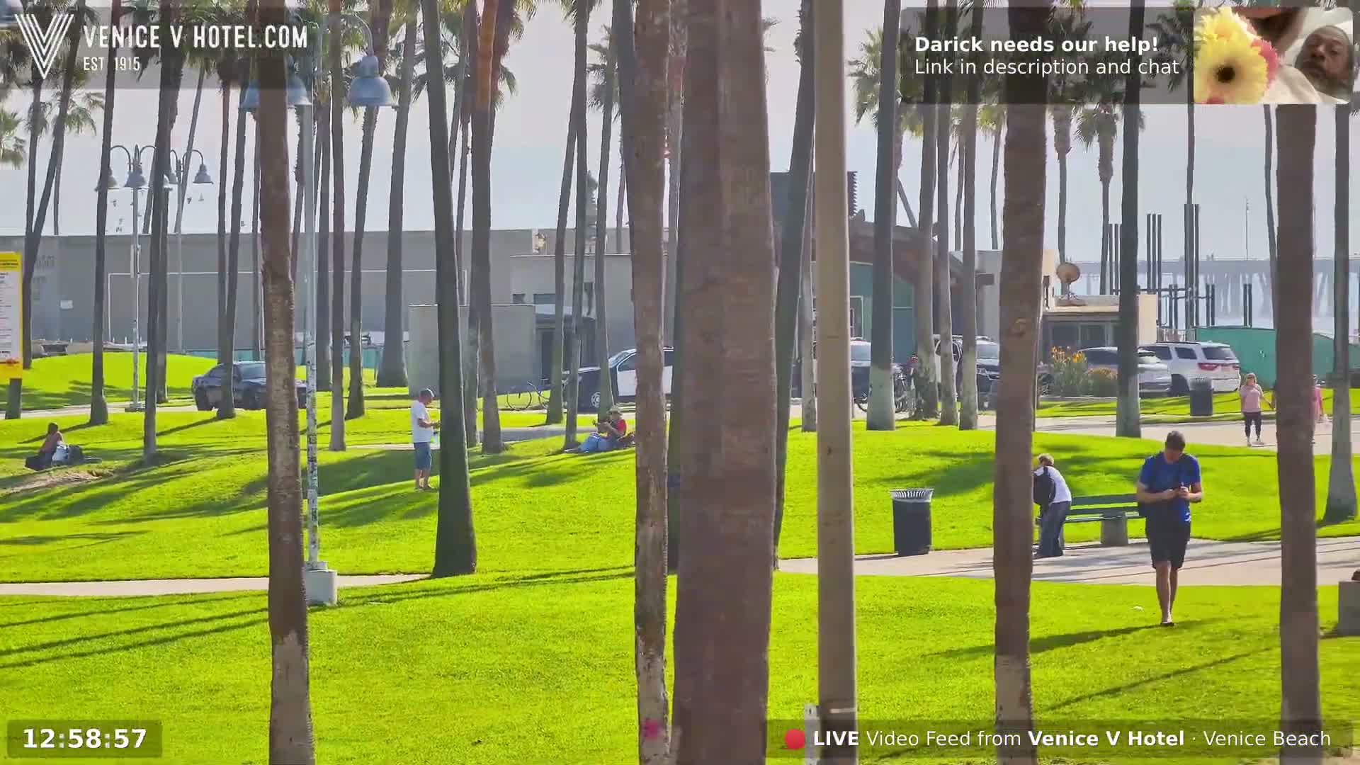 Venice Beach Live Cam - Los Angeles, California, USA