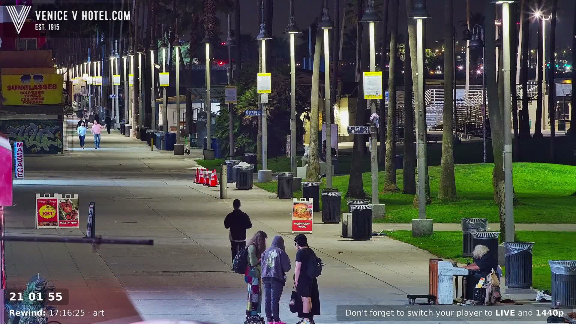 Venice Beach Live Cam - Los Angeles, California, USA