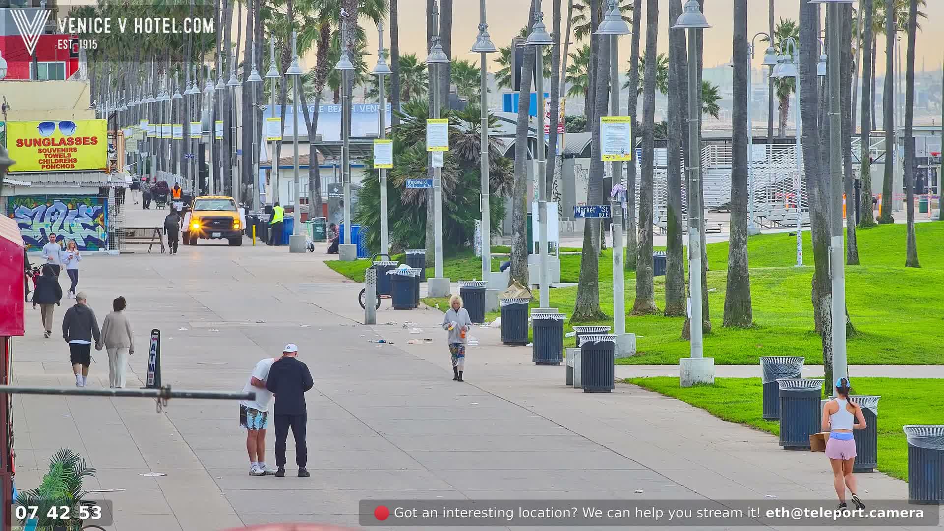 Venice Beach Live Cam - Los Angeles, California, USA