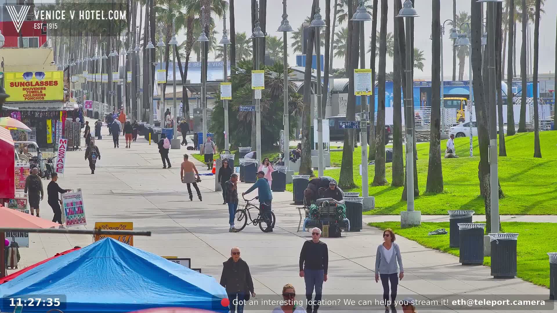 Venice Beach Live Cam - Los Angeles, California, USA