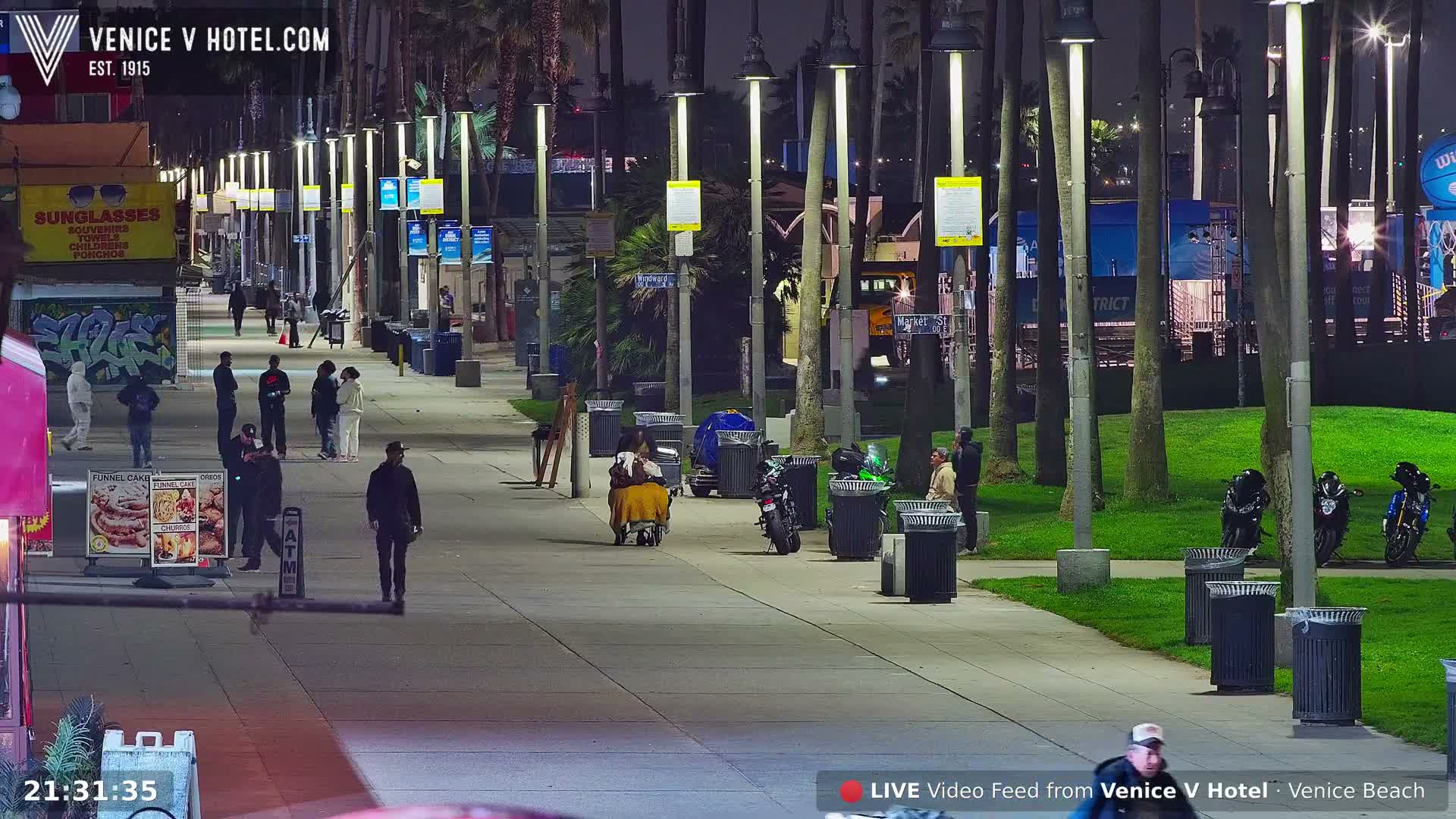 Venice Beach Live Cam - Los Angeles, California, USA