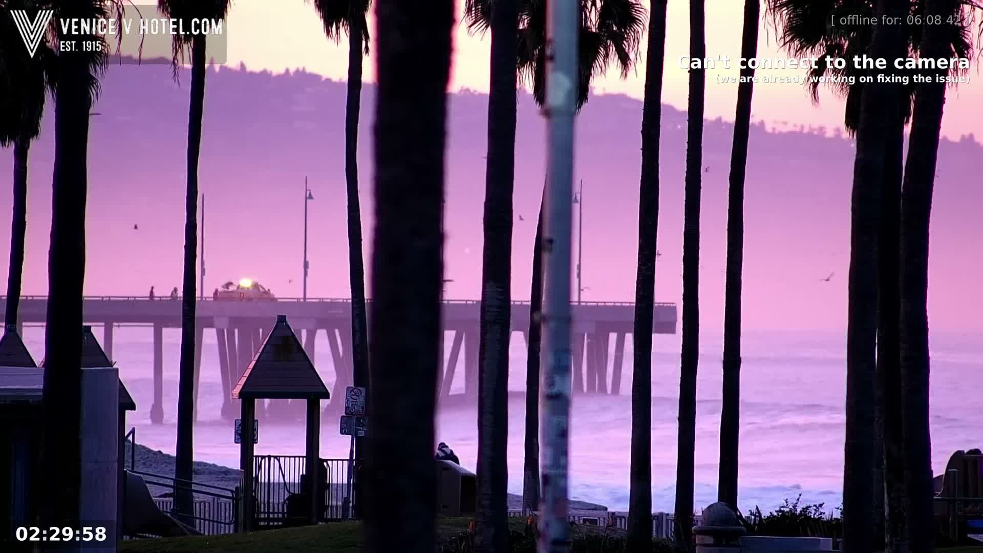 Venice Beach Live Cam - Los Angeles, California, USA
