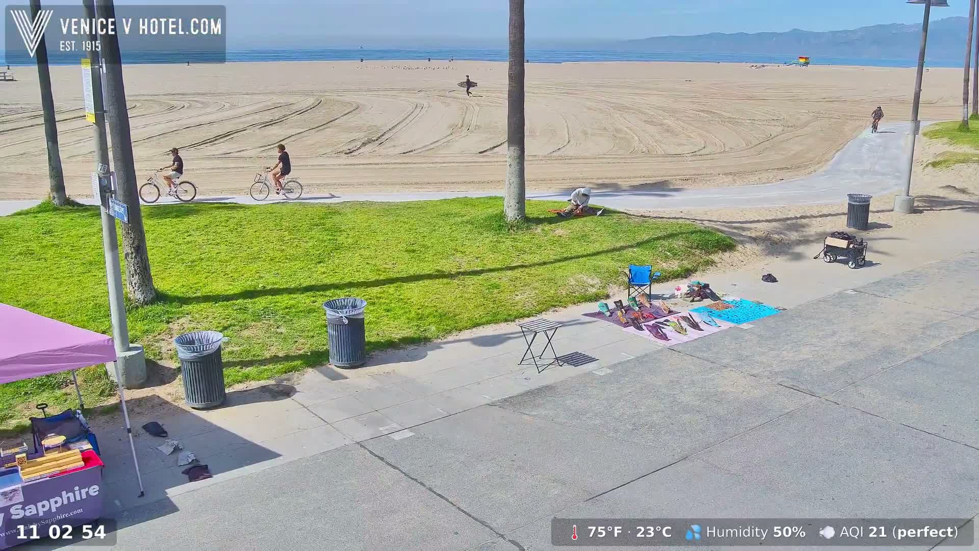 Venice Beach Live Cam - Los Angeles, California, USA