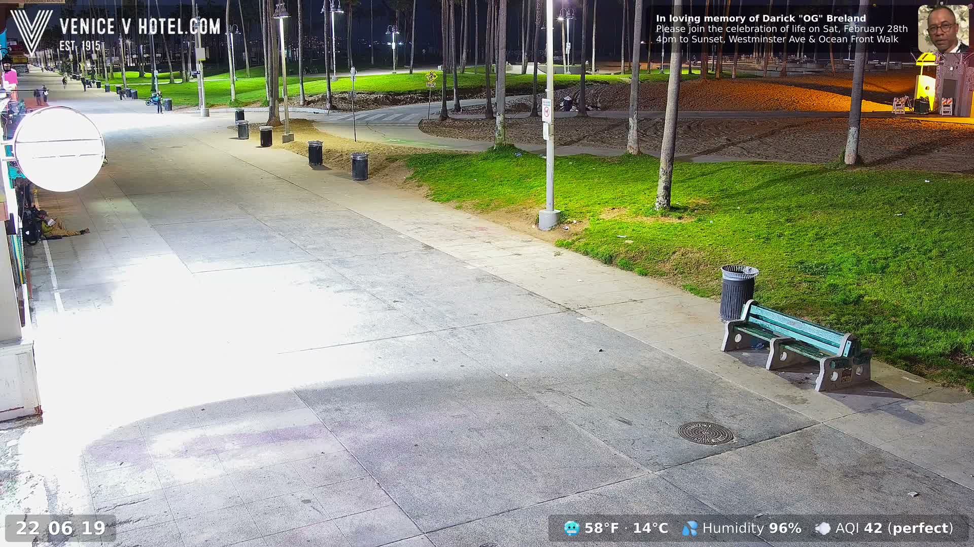 Venice Beach Live Cam - Los Angeles, California, USA
