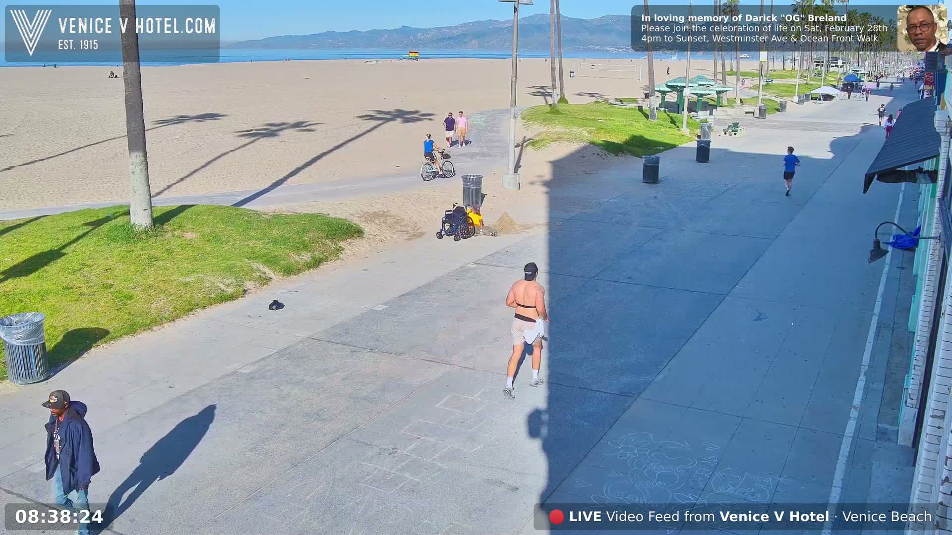 Venice Beach Live Cam - Los Angeles, California, USA