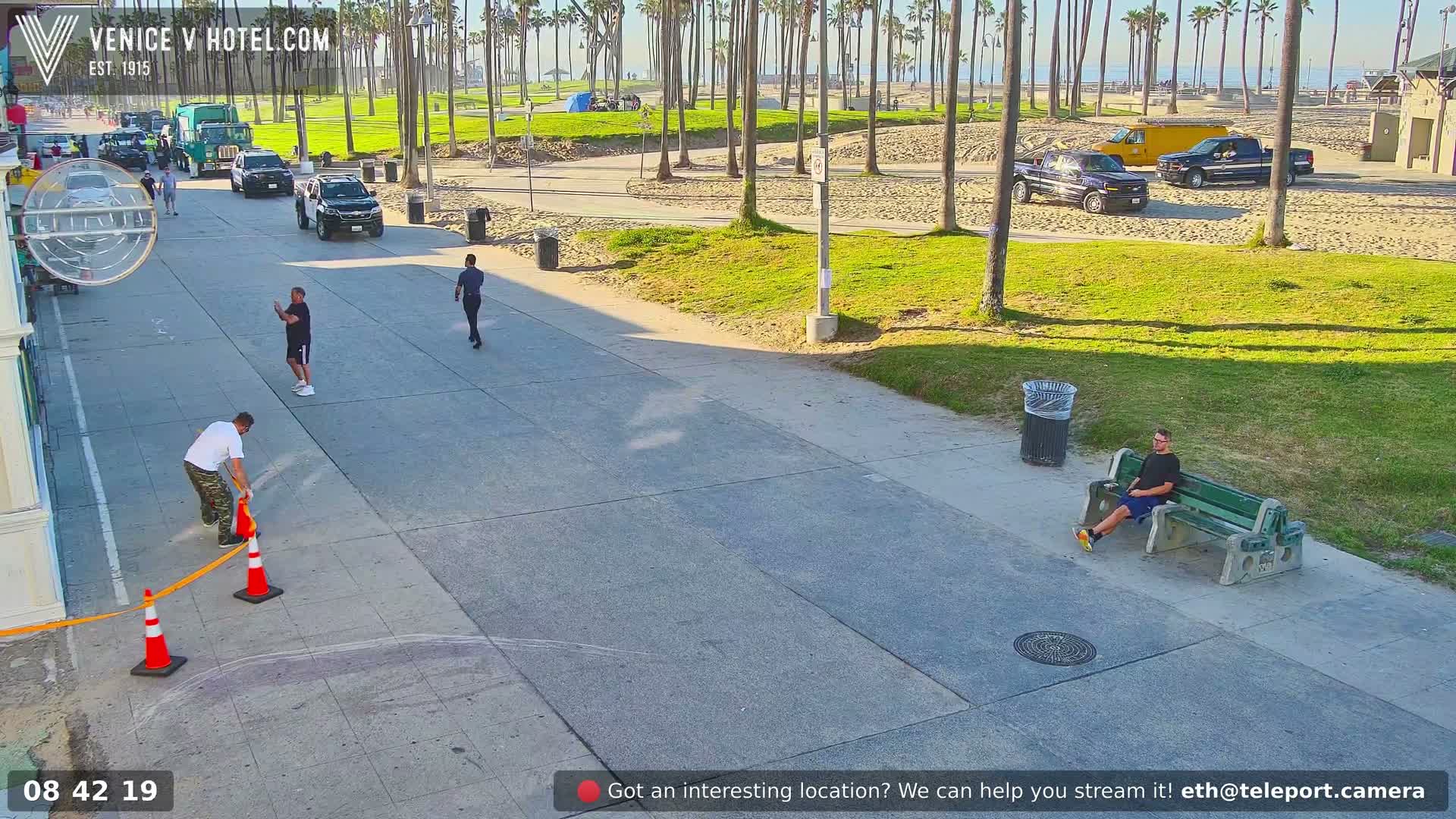Venice Beach Live Cam - Los Angeles, California, USA