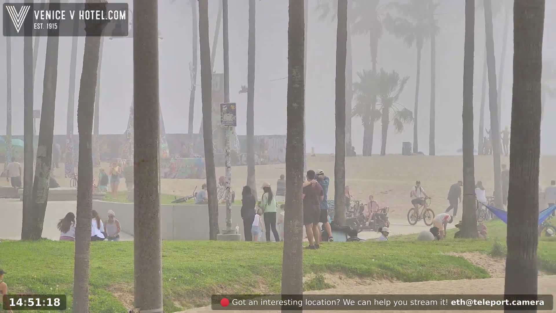Venice Beach Live Cam - Los Angeles, California, USA