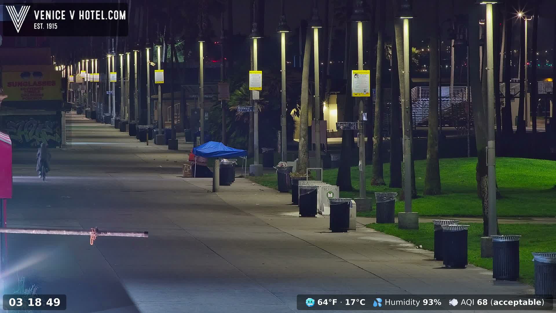 Venice Beach Live Cam - Los Angeles, California, USA