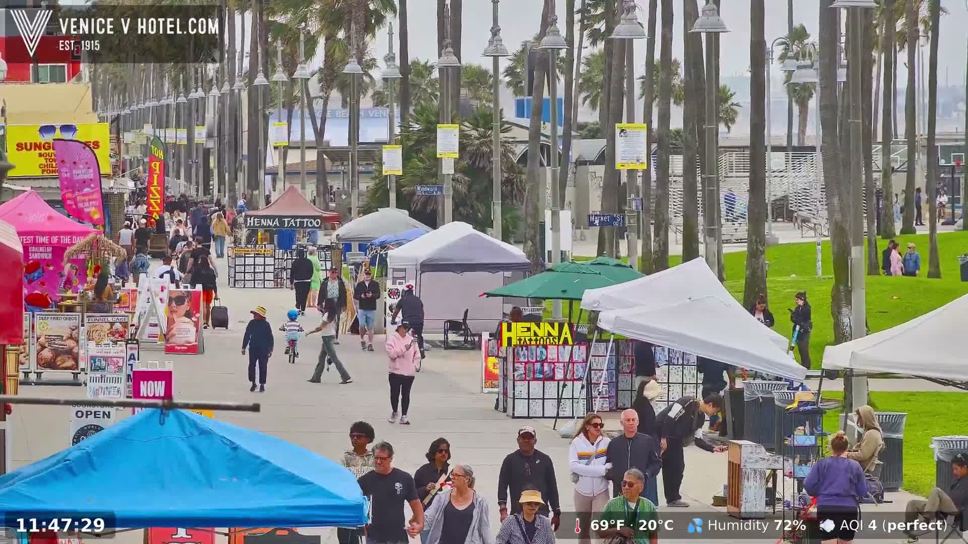 Venice Beach Live Cam - Los Angeles, California, USA