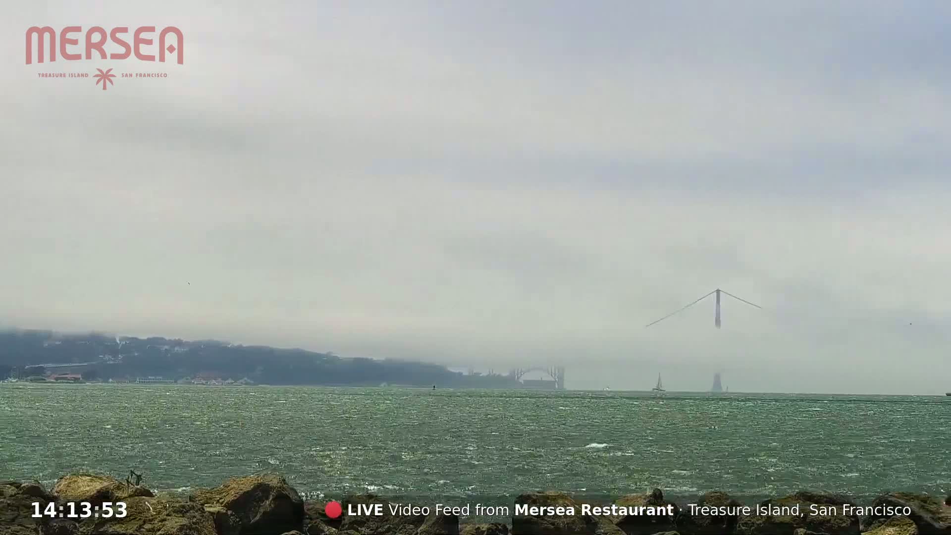 San Francisco City Live Camera from Treasure Island - San Fracisco, California, USA