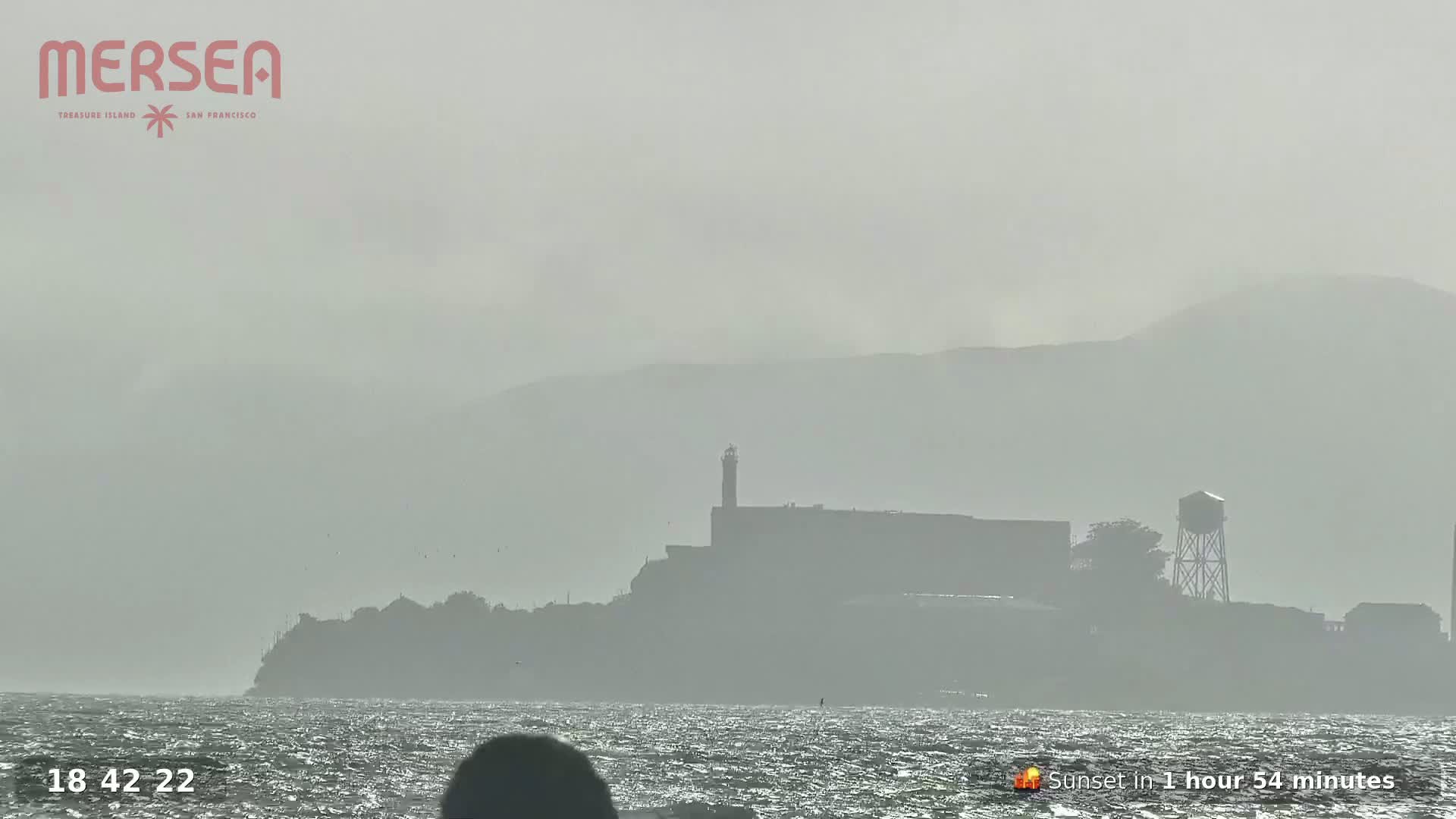 San Francisco City Live Camera from Treasure Island - San Fracisco, California, USA