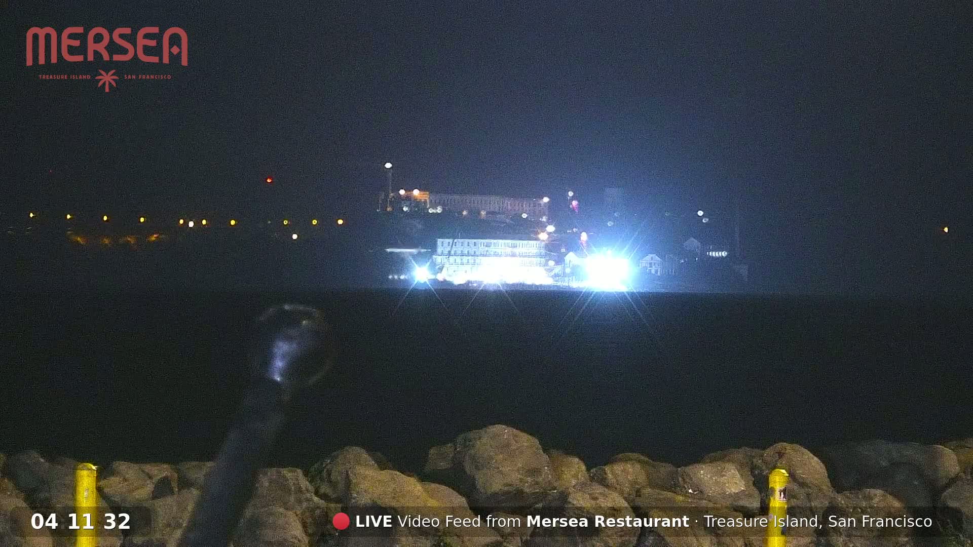 San Francisco City Live Camera from Treasure Island - San Fracisco, California, USA