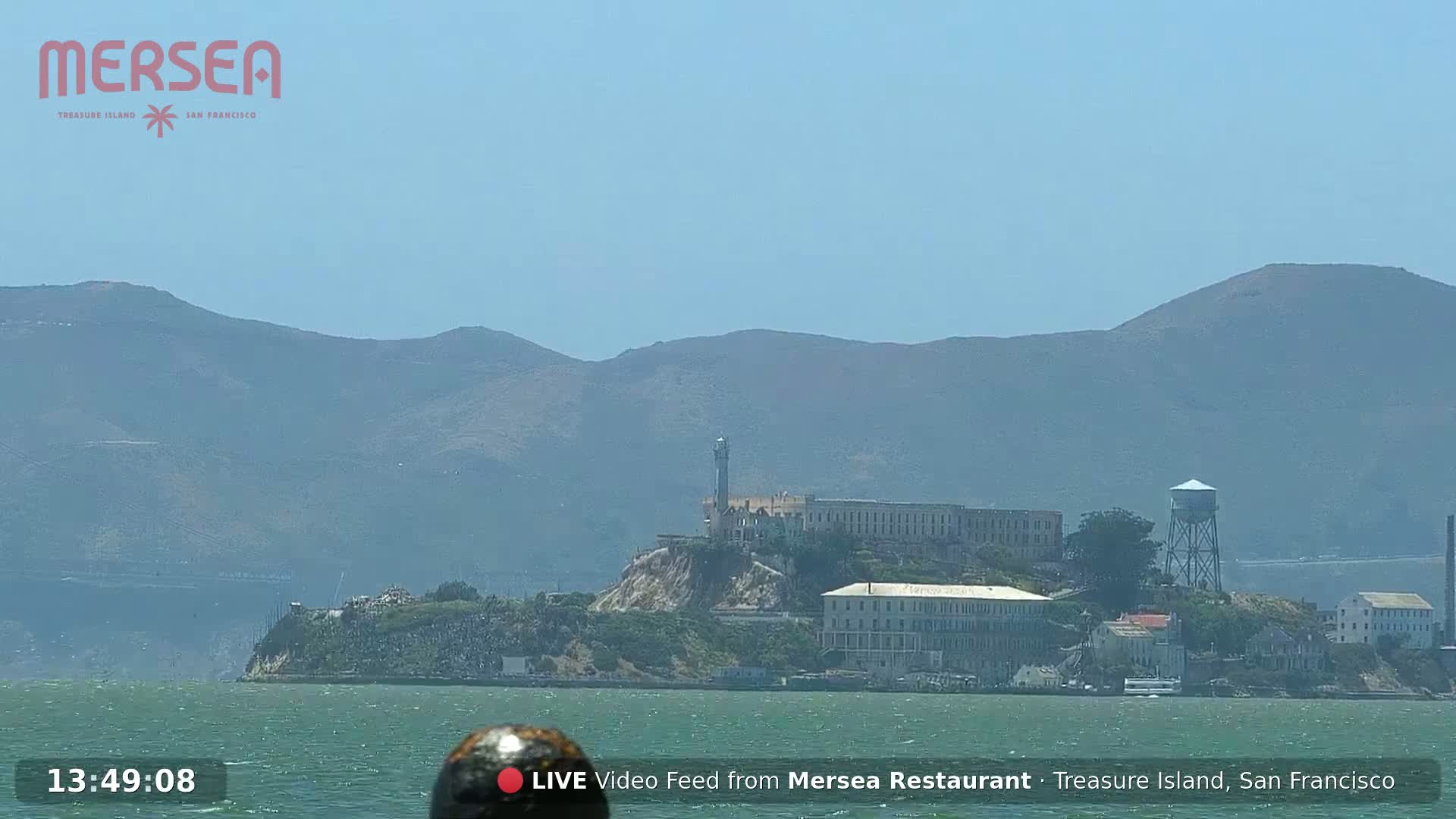 San Francisco City Live Camera from Treasure Island - San Fracisco, California, USA