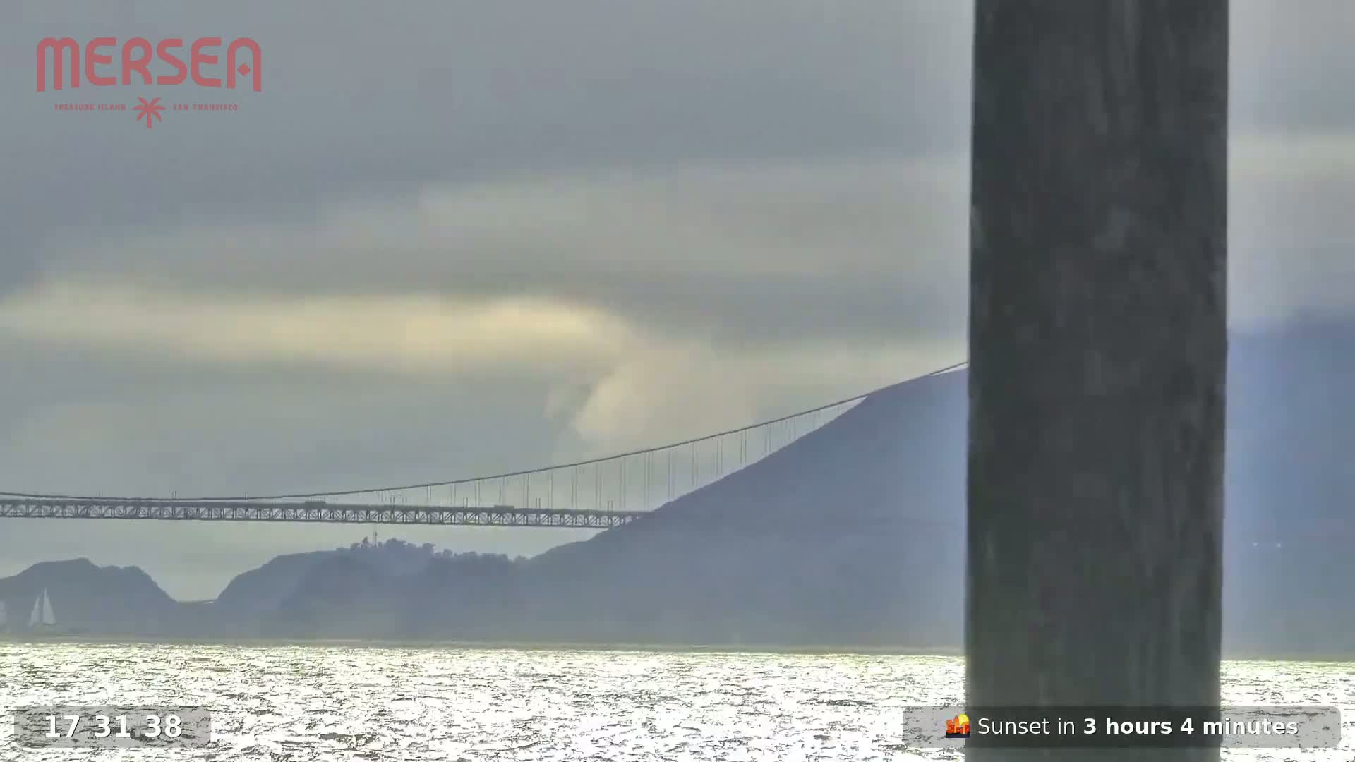 San Francisco City Live Camera from Treasure Island - San Fracisco, California, USA
