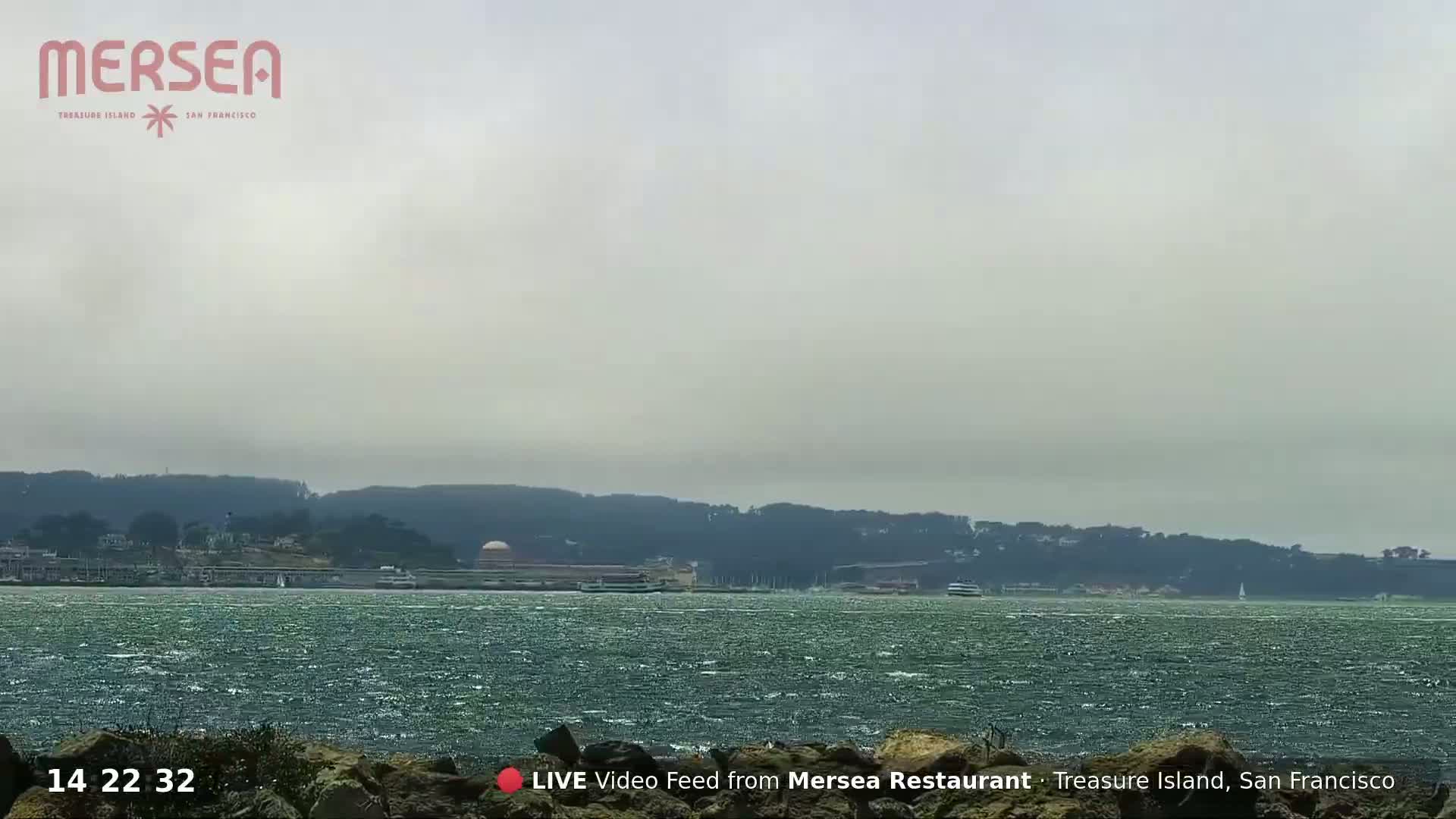 San Francisco City Live Camera from Treasure Island - San Fracisco, California, USA