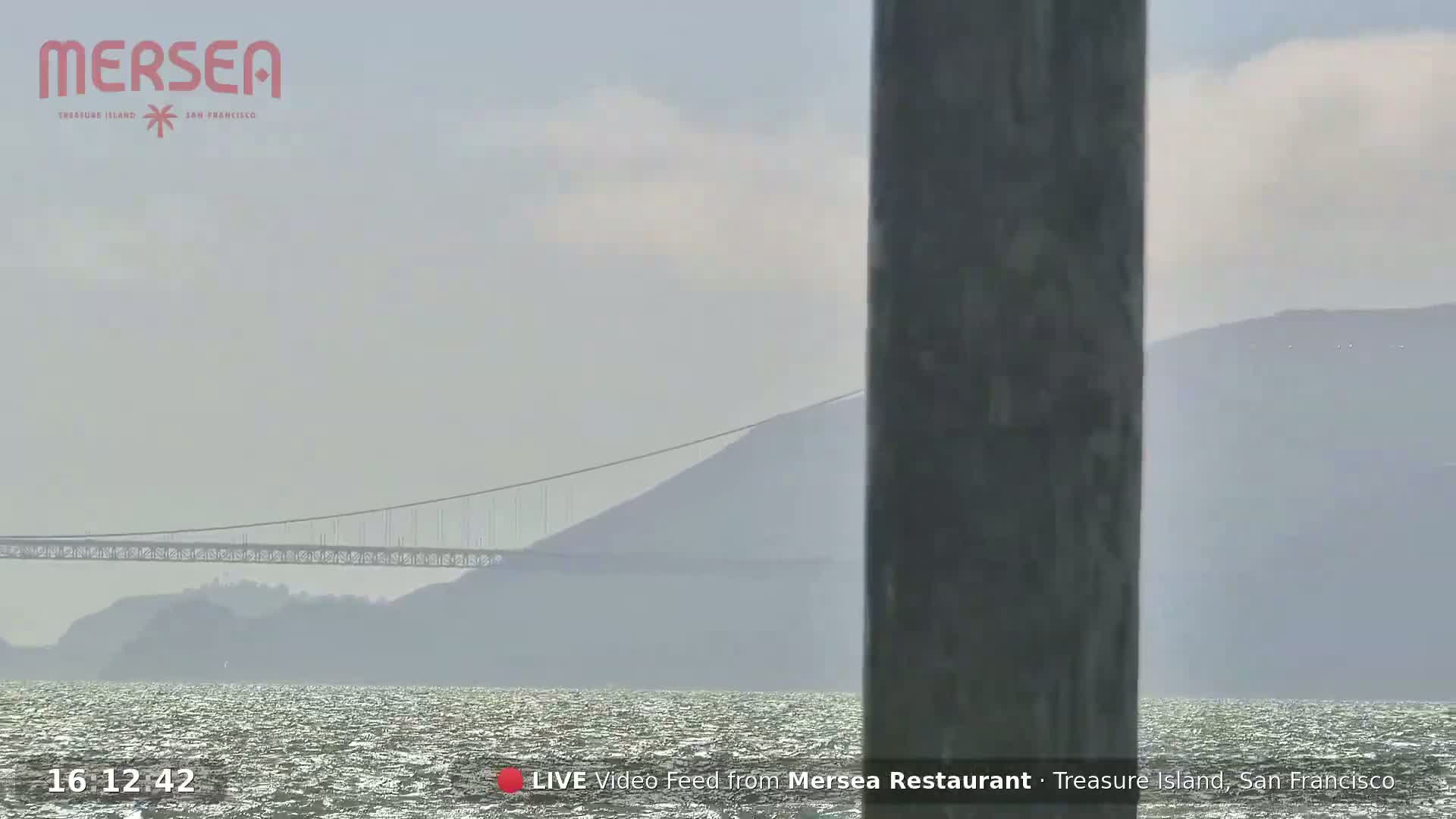 San Francisco City Live Camera from Treasure Island - San Fracisco, California, USA