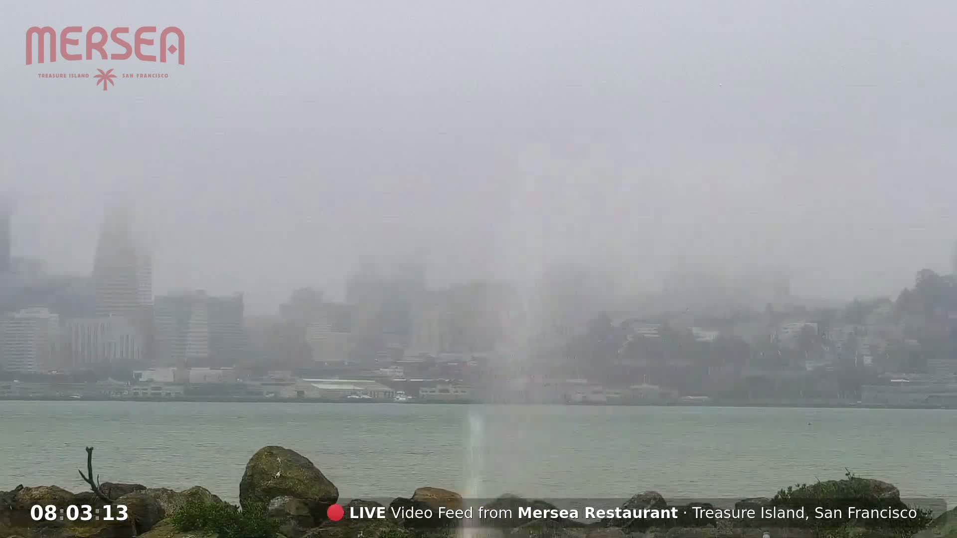 San Francisco City Live Camera from Treasure Island - San Fracisco, California, USA