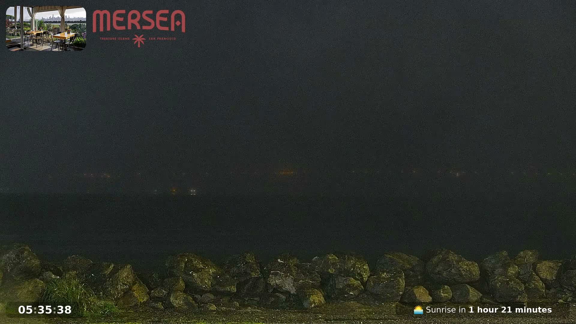 San Francisco City Live Camera from Treasure Island - San Fracisco, California, USA