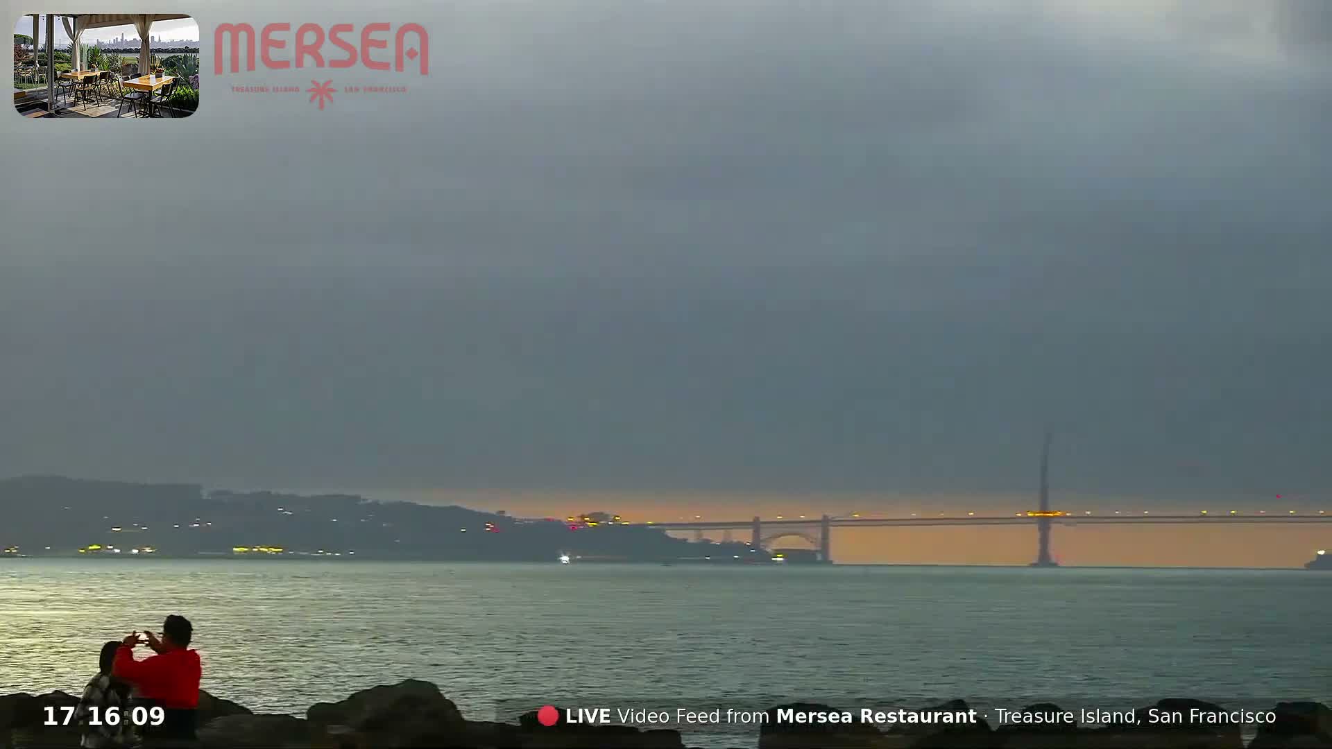 San Francisco City Live Camera from Treasure Island - San Fracisco, California, USA