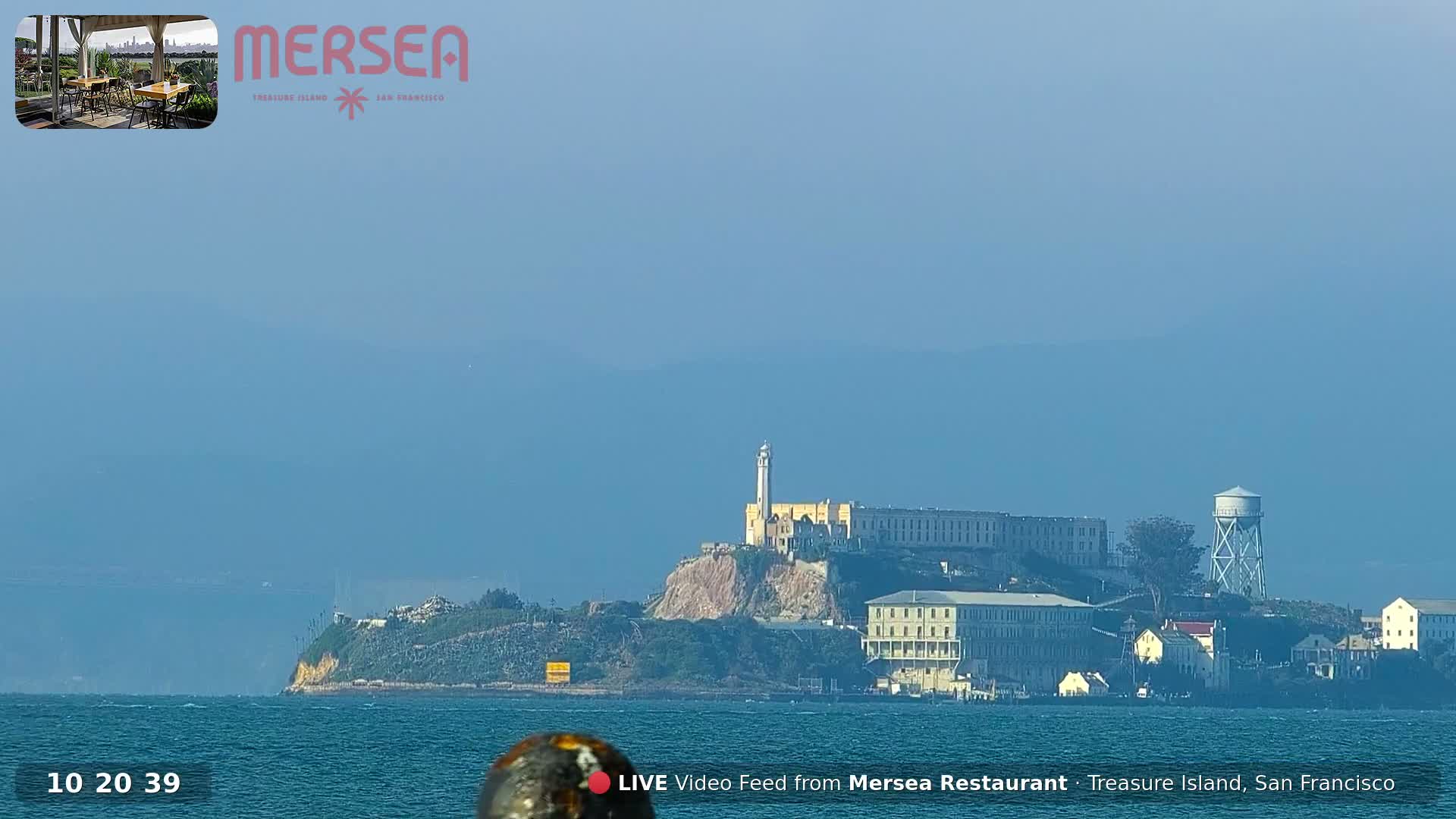San Francisco City Live Camera from Treasure Island - San Fracisco, California, USA