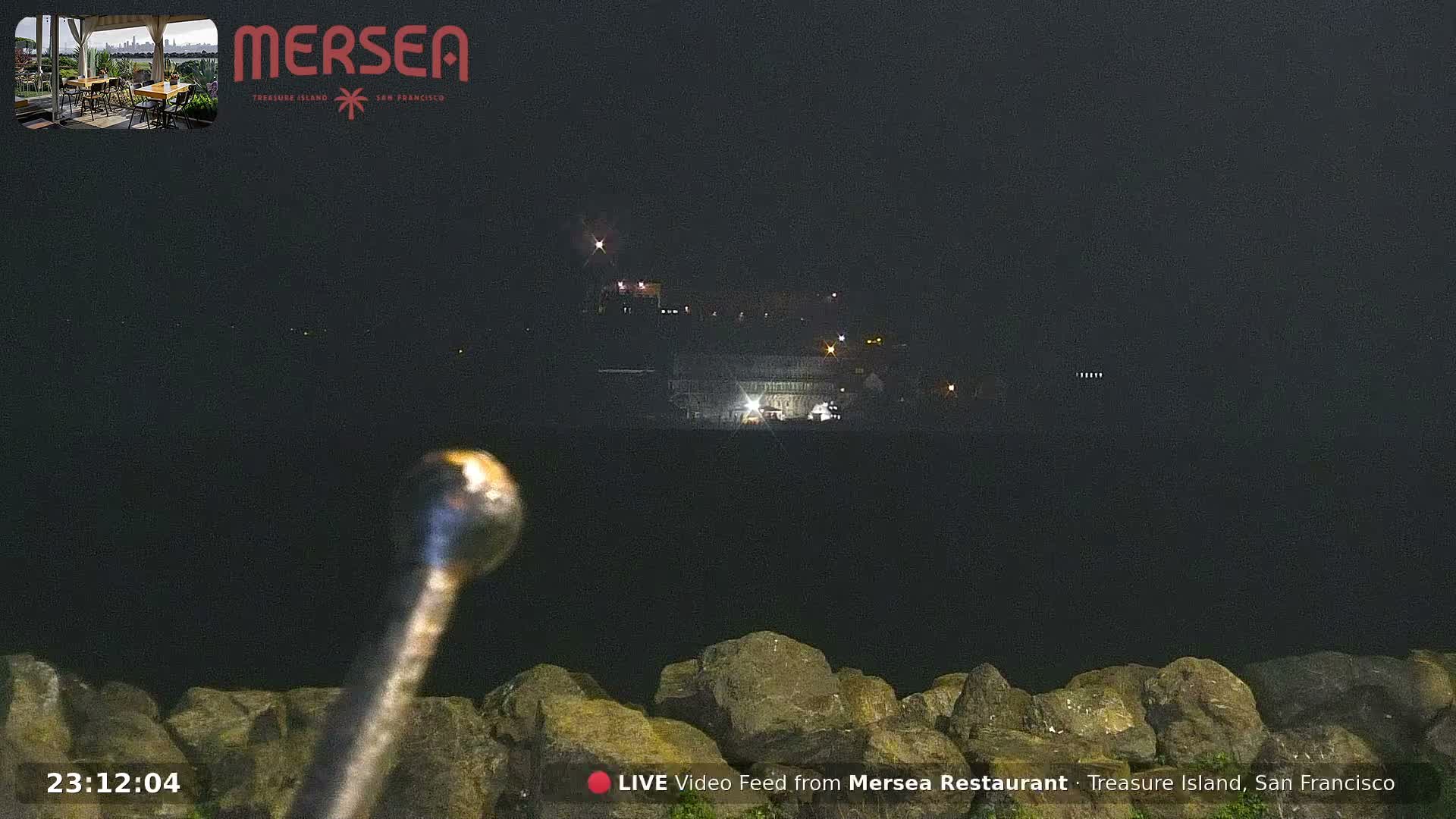 San Francisco City Live Camera from Treasure Island - San Fracisco, California, USA