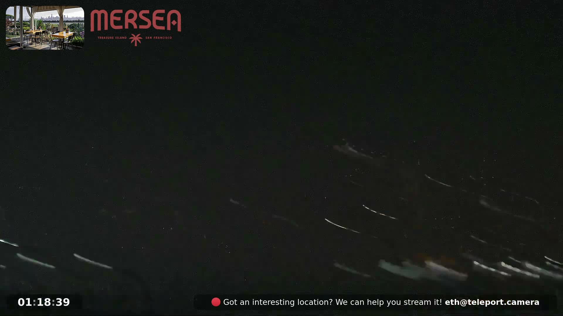 San Francisco City Live Camera from Treasure Island - San Fracisco, California, USA