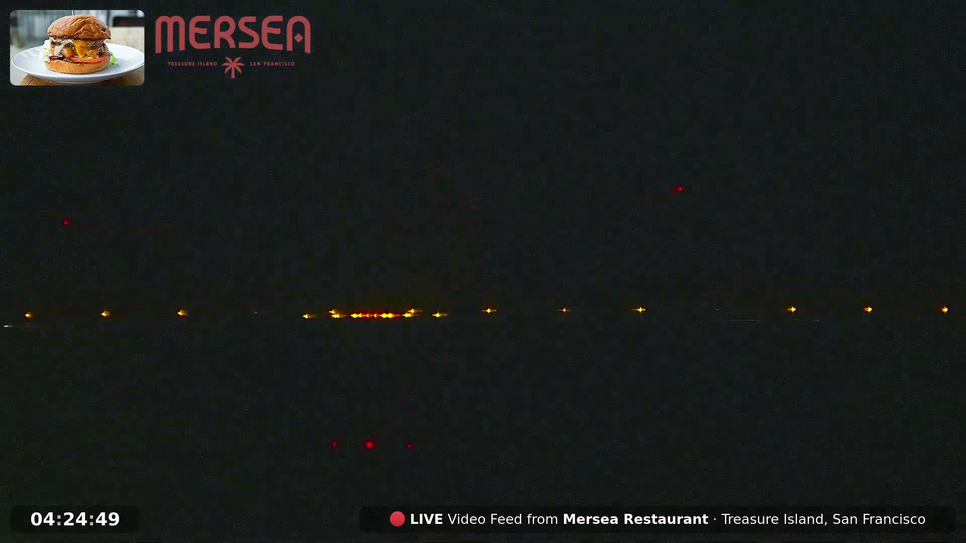San Francisco City Live Camera from Treasure Island - San Fracisco, California, USA