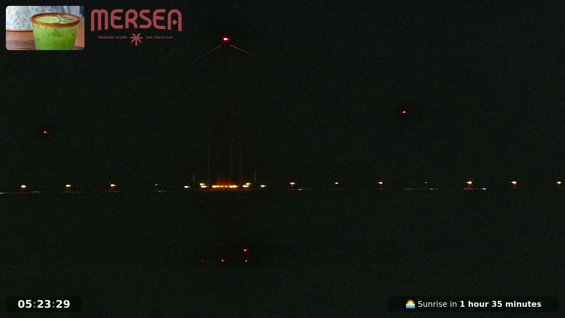 San Francisco City Live Camera from Treasure Island - San Fracisco, California, USA