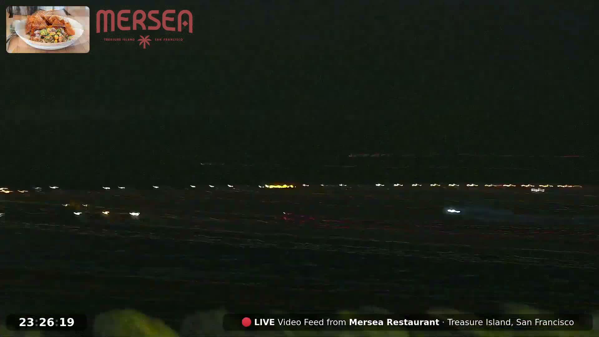 San Francisco City Live Camera from Treasure Island - San Fracisco, California, USA