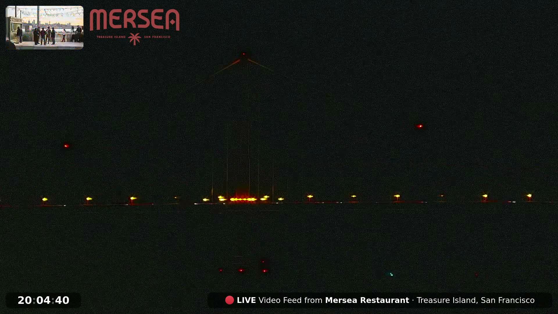 San Francisco City Live Camera from Treasure Island - San Fracisco, California, USA