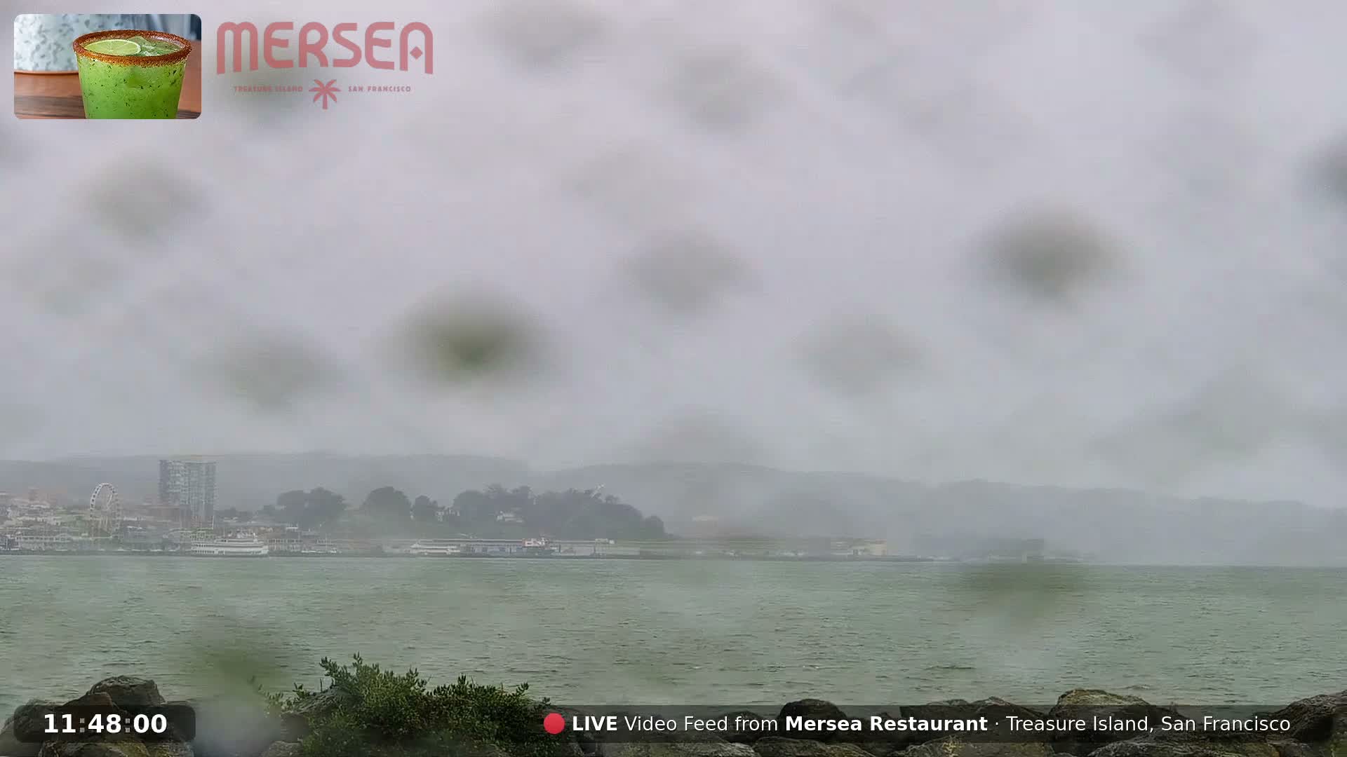 San Francisco City Live Camera from Treasure Island - San Fracisco, California, USA