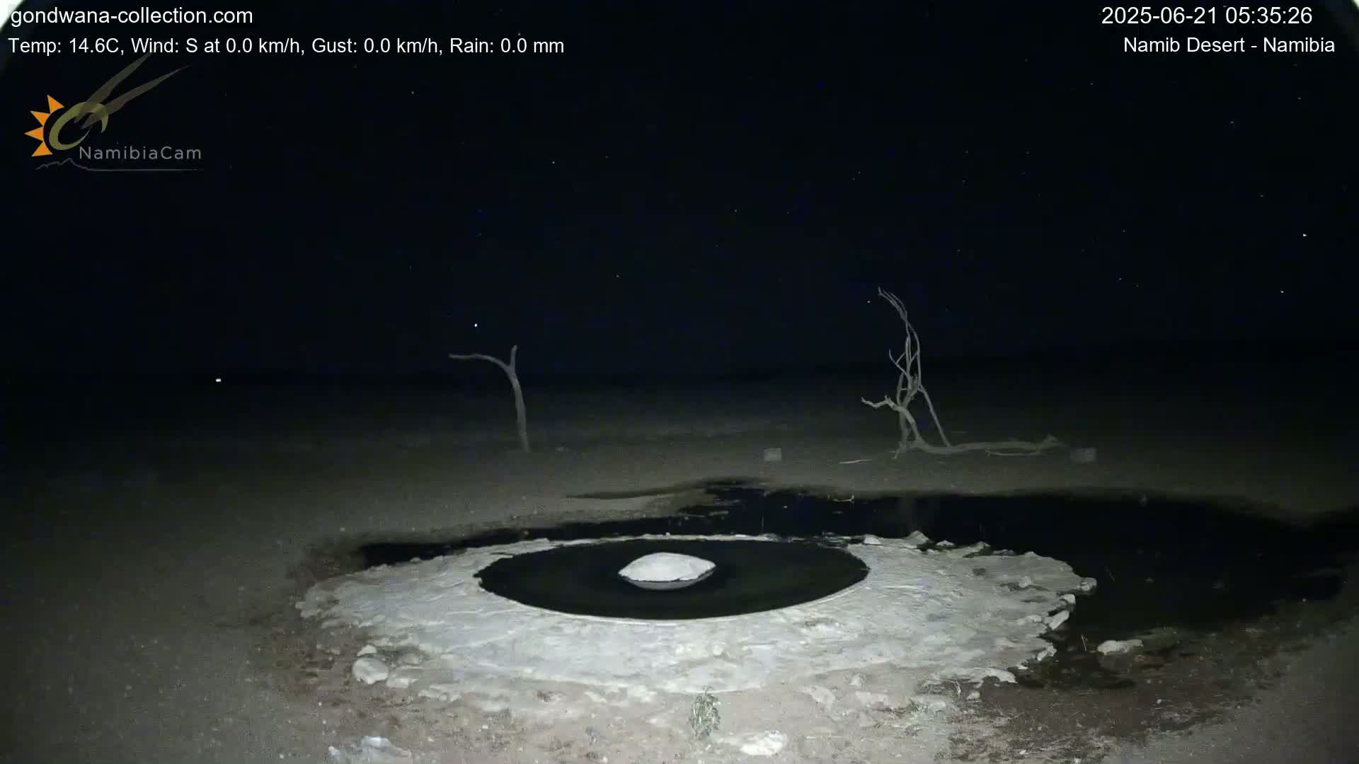 Wild Life in Namib Desert Naukluft National Park Live Cam - Maltahohe, Hardap,  Namibia